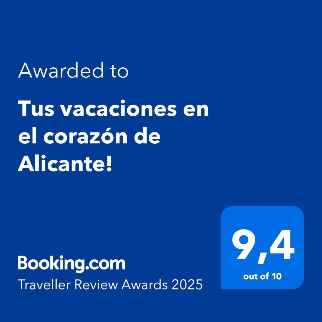 Tus Vacaciones En El Corazon De Alicante! エクステリア 写真